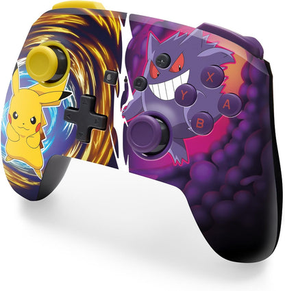 Powera Enhanced Wireless Controller For Nintendo Switch - Pikachu Vs. Gengar
