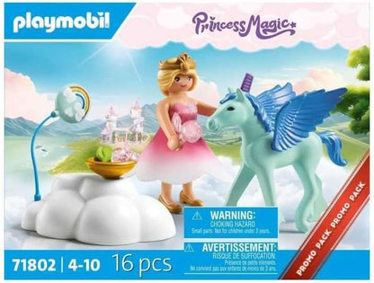 PLAYMOBIL 71802 Prinses en gevleugelde veulen met wolk