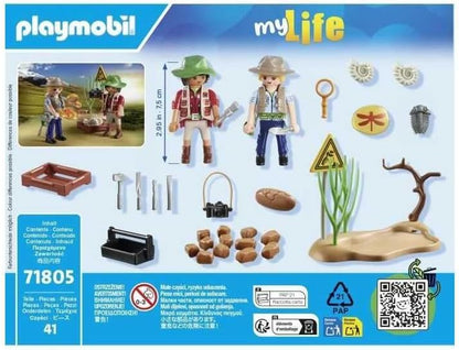 PLAYMOBIL 71805 Dinosaurus onderzoekers en fossielen