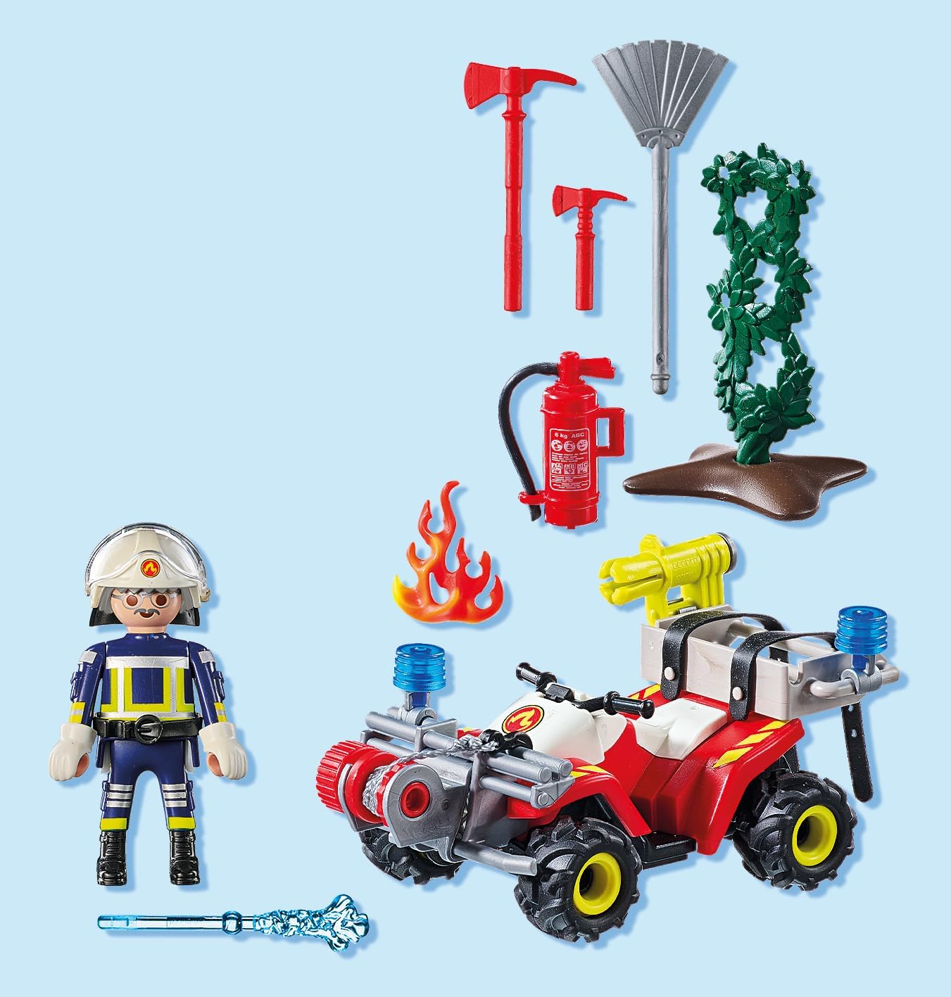 Playmobil  - Firefighting Quad (71825)