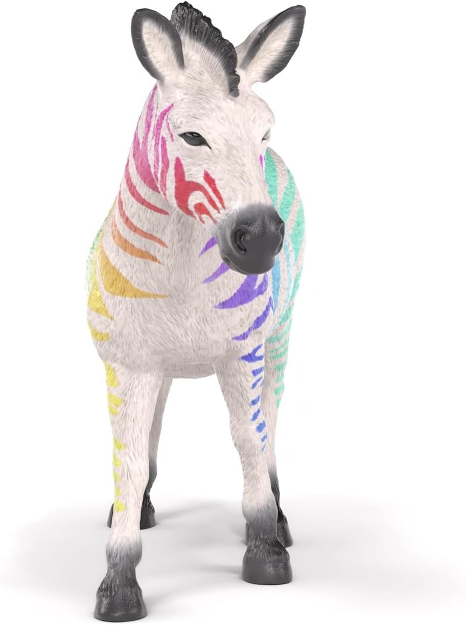 schleich COLLECTORS Zebra 90 Jaar Editie, vanaf 5 jaar, 72265 - Speelfiguur, 3 x 12 x 9 cm