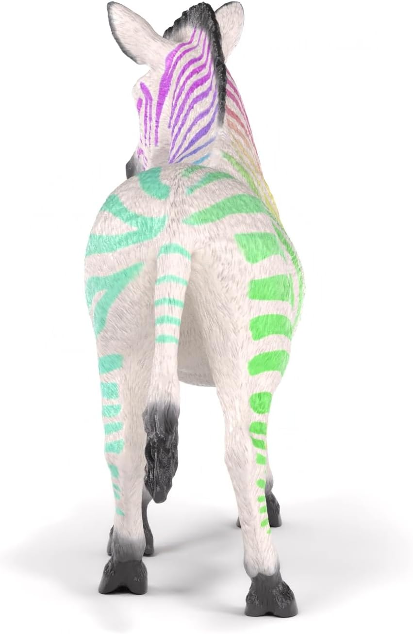 schleich COLLECTORS Zebra 90 Jaar Editie, vanaf 5 jaar, 72265 - Speelfiguur, 3 x 12 x 9 cm