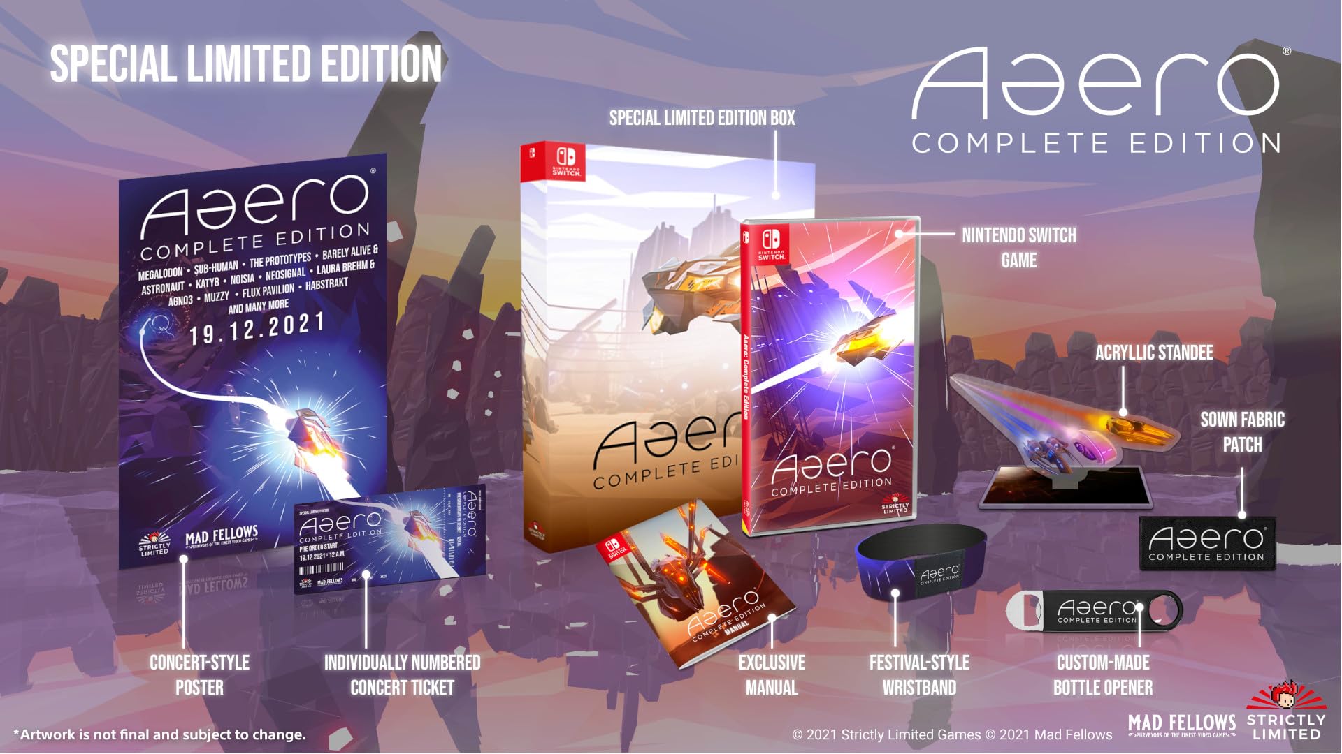 Strictly Limited Games - Aaero: Complete Edition (Special Limited Edition, Nintendo Switch