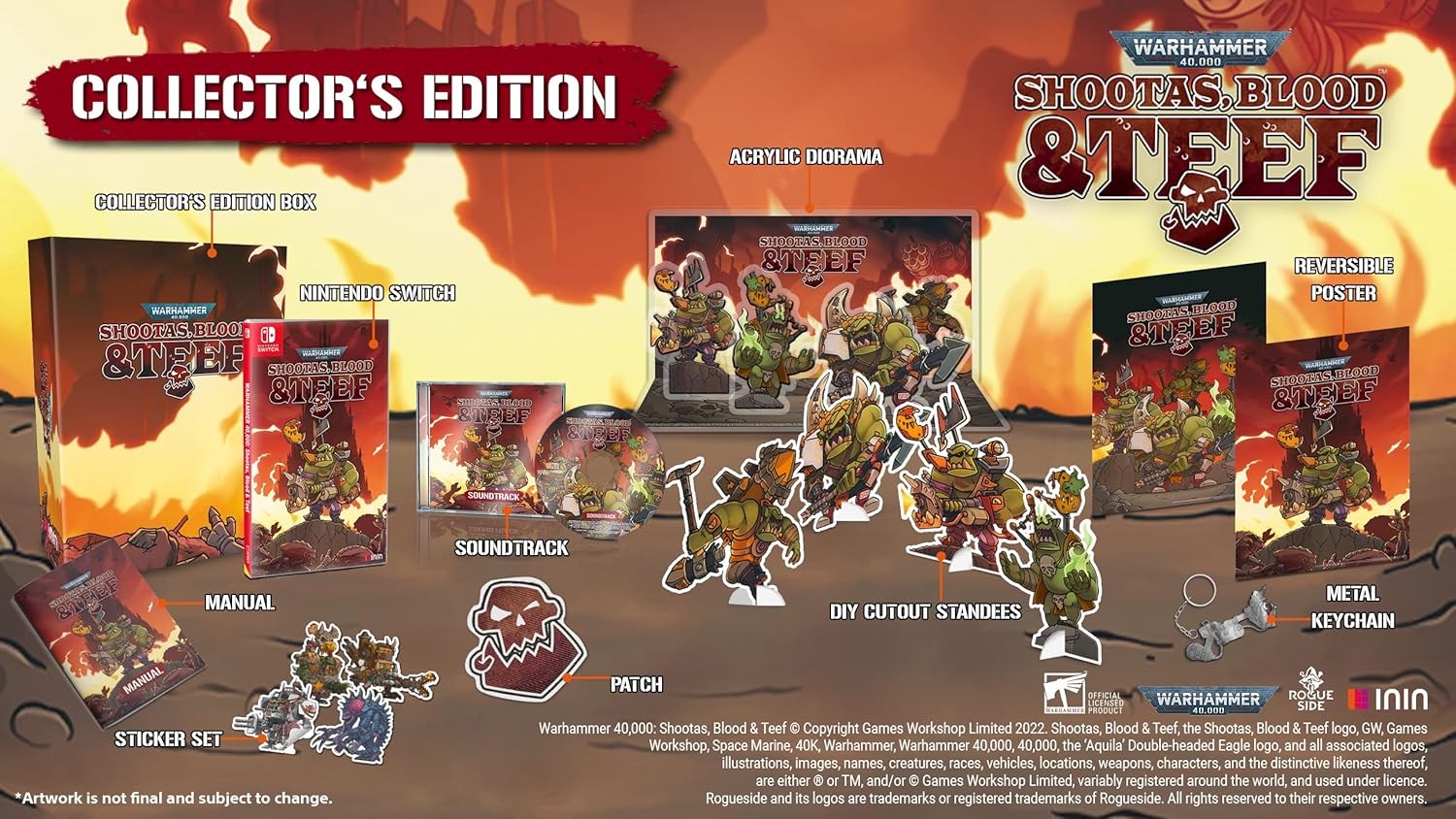 ININ Warhammer 40.000: Shootas, Blood and Teef Collector's Edition -  - BEPERKT