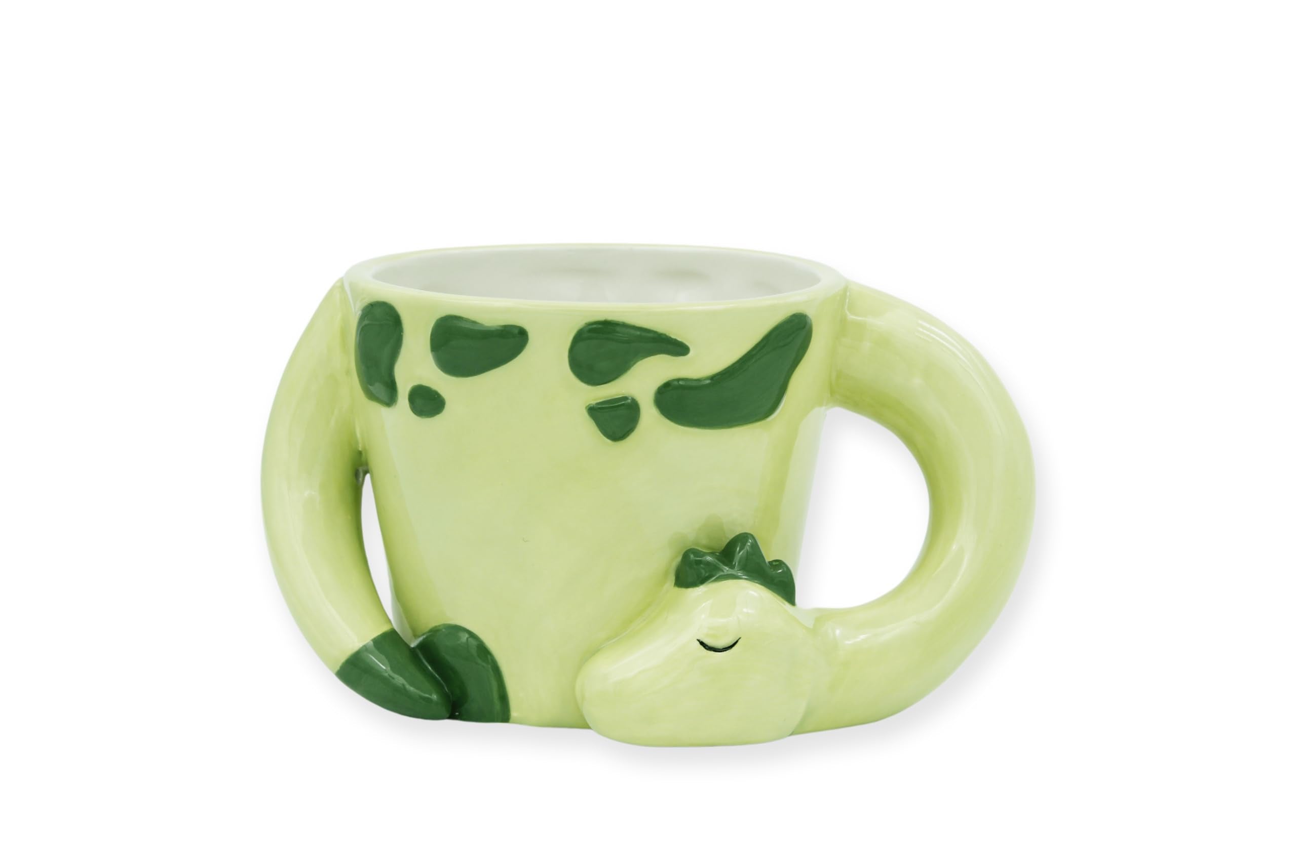 Winkee - Sleeping Dino Mug - Light Green