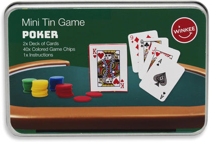 Winkee - Mini Tin Game Poker - (18404)
