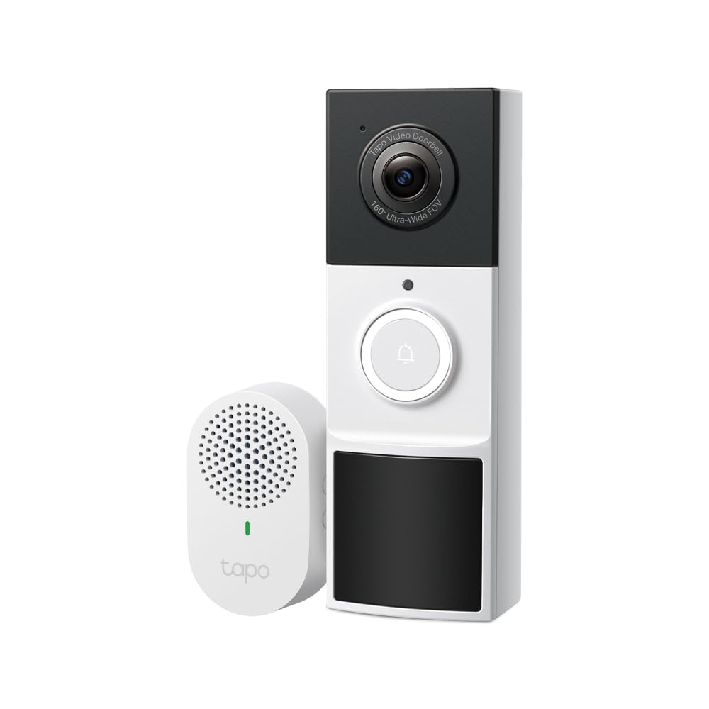 Tp-Link - Tapo D210 Video Doorbell Camera