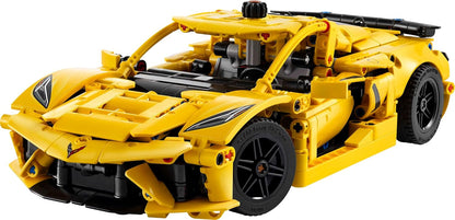 LEGO Technic Chevrolet Corvette Stingray Race Car Toy, 8-Cylinder Engine and Differential - Vehicle Model Kit - Birthday Gift for 9+ Year Old Boys, Girls or Adult Motorsport Fans - 42205