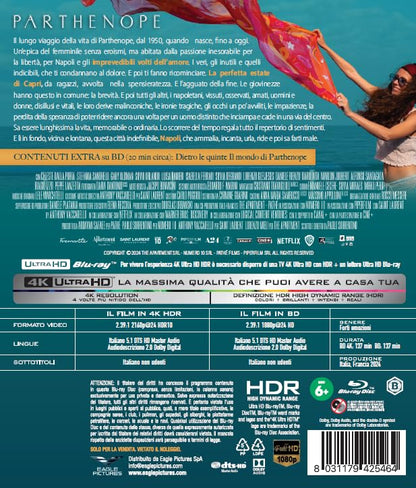 Parthenope - 4K (Bd 4K + Bd Hd)