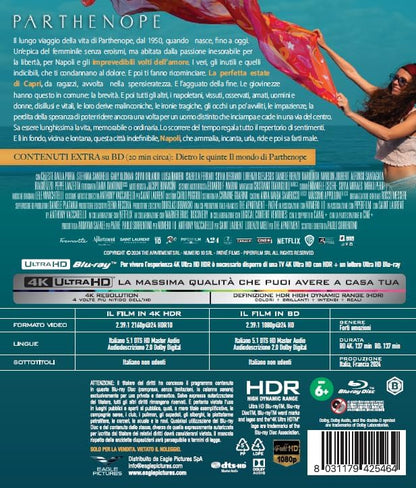 Parthenope - 4K (Bd 4K + Bd Hd)