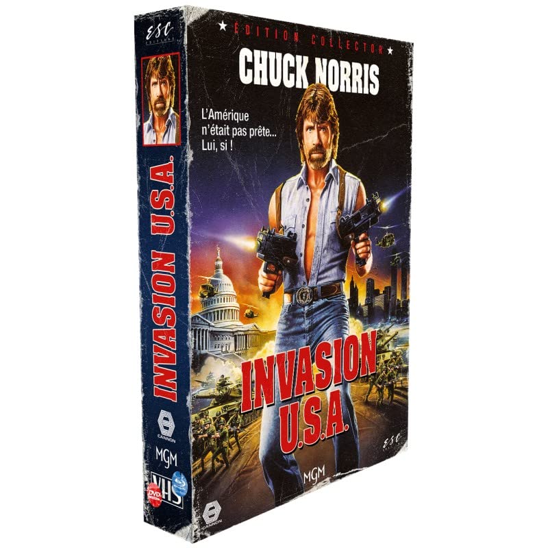 Invasion Usa Ed Collector Vhs+Blu-Ray+Livret