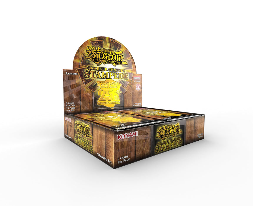 Yu-Gi-Oh! Quarter Century Stampede Display (24