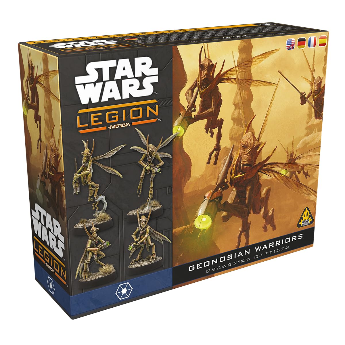 ATOMIC MASS GAMES | Star Wars Legion - Geonosian Warriors Unit Expansion | Miniatures Game | Ages 14+ | 2 Players | 90+ Minutes Playing Time