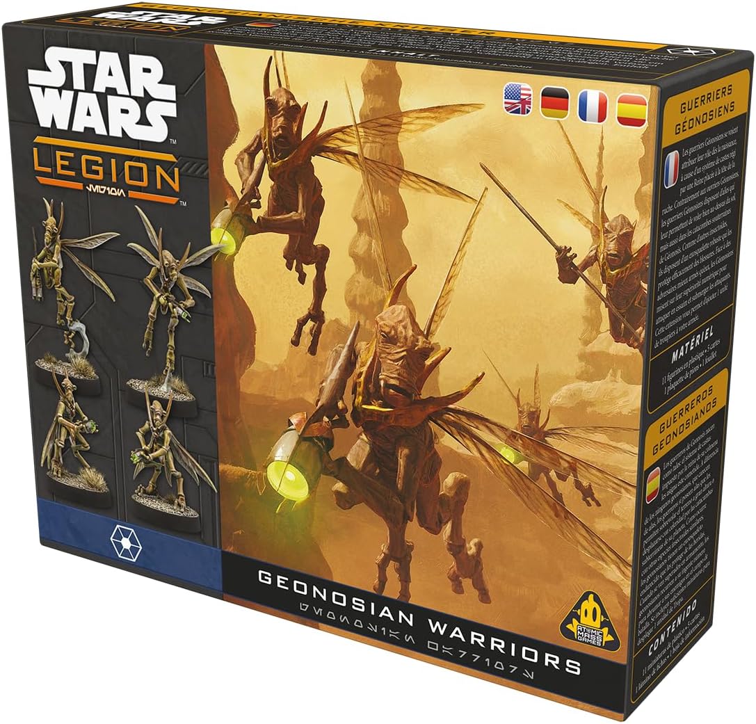 ATOMIC MASS GAMES | Star Wars Legion - Geonosian Warriors Unit Expansion | Miniatures Game | Ages 14+ | 2 Players | 90+ Minutes Playing Time