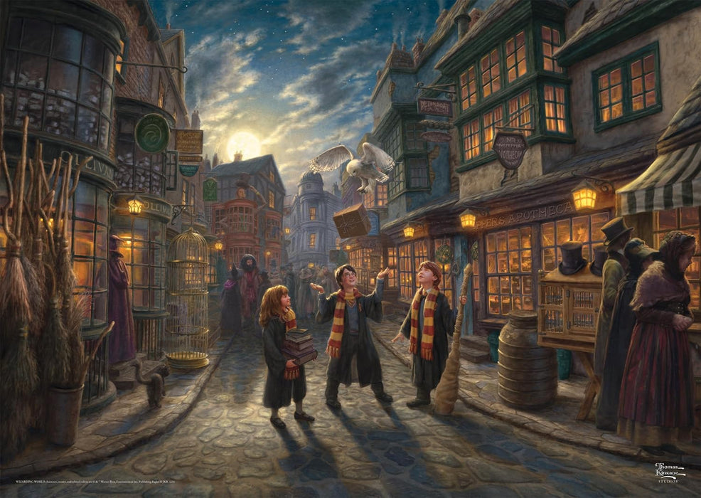 Schmidt Spiele Harry Potter 1000 Pieces Jigsaw Puzzle, Diagon Alley, Classic Style, Tabletop Play, Age 12+
