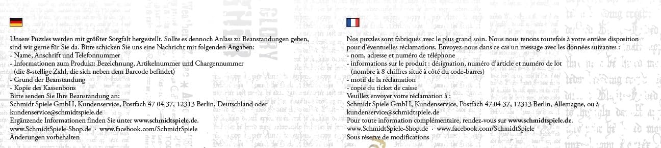 Schmidt Spiele Harry Potter 1000 Pieces Jigsaw Puzzle, Diagon Alley, Classic Style, Tabletop Play, Age 12+