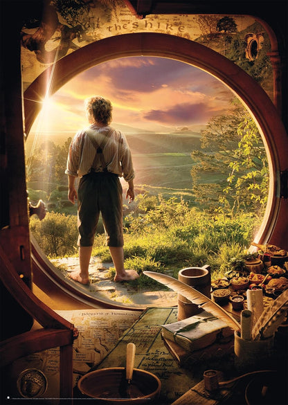 Schmidt Spiele 58552 58552 The Hobbit 58552 Puzzle 1000-Piece Leaving Bag End Multi-Coloured