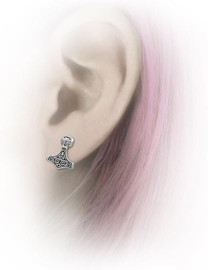 Alchemy: Thor Hammer Studs (Orecchini)