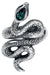 Alchemy Gothic Psalm Donna Anello Colore Argento