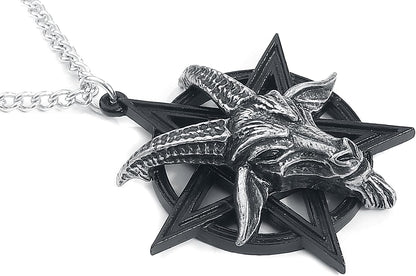 Alchemy Gothic England - Baphomet & Pentagram Pendant