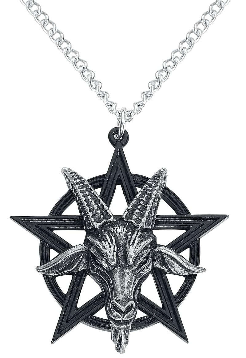 Alchemy Gothic England - Baphomet & Pentagram Pendant
