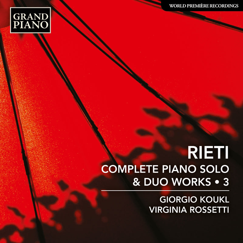 Rieti: Complete Piano Solo & Duo Works - Volume 3