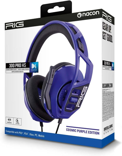 Nacon RIG 300 Pro HS Purlpe Cosmic Gaming Headset