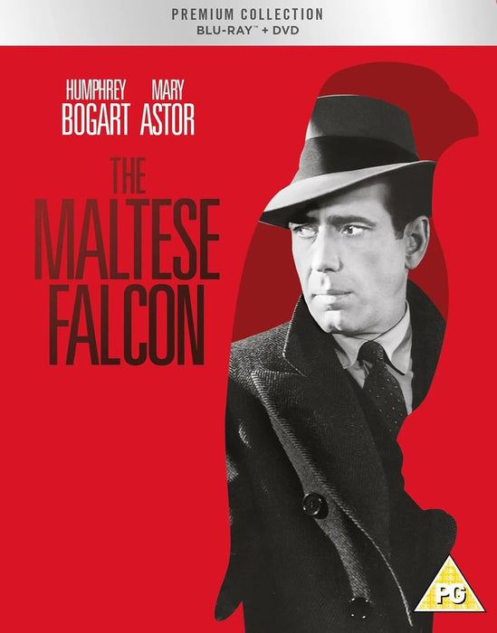 The Maltese Falcon Slipcased Edition Blu Ray / DVD / Digital Download / Art Cards / Region Free Blu Ray