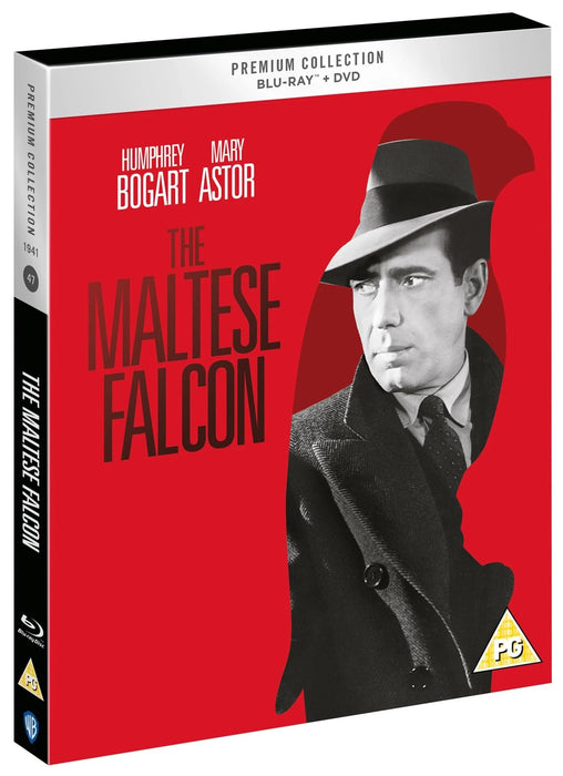 The Maltese Falcon Slipcased Edition Blu Ray / DVD / Digital Download / Art Cards / Region Free Blu Ray