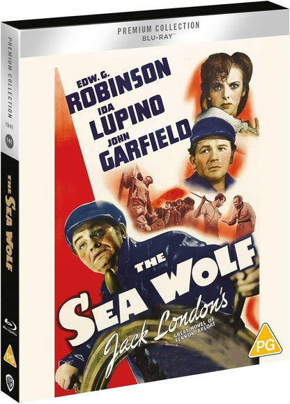 THE SEA WOLF Blu Ray. Premium Collection with artcards and poster.
