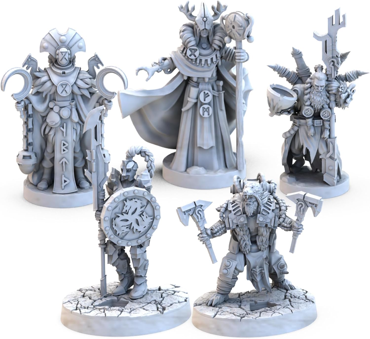 Awaken Realms Lords of Ragnarok Board Game Stretch Goals Expansion - Strategic Asymmetric Warfare, Fantasy Game with a Sci-Fi Twist, Ages 14+, 1-5 Players, 90-120 Minute Playtime, Awaken Realms