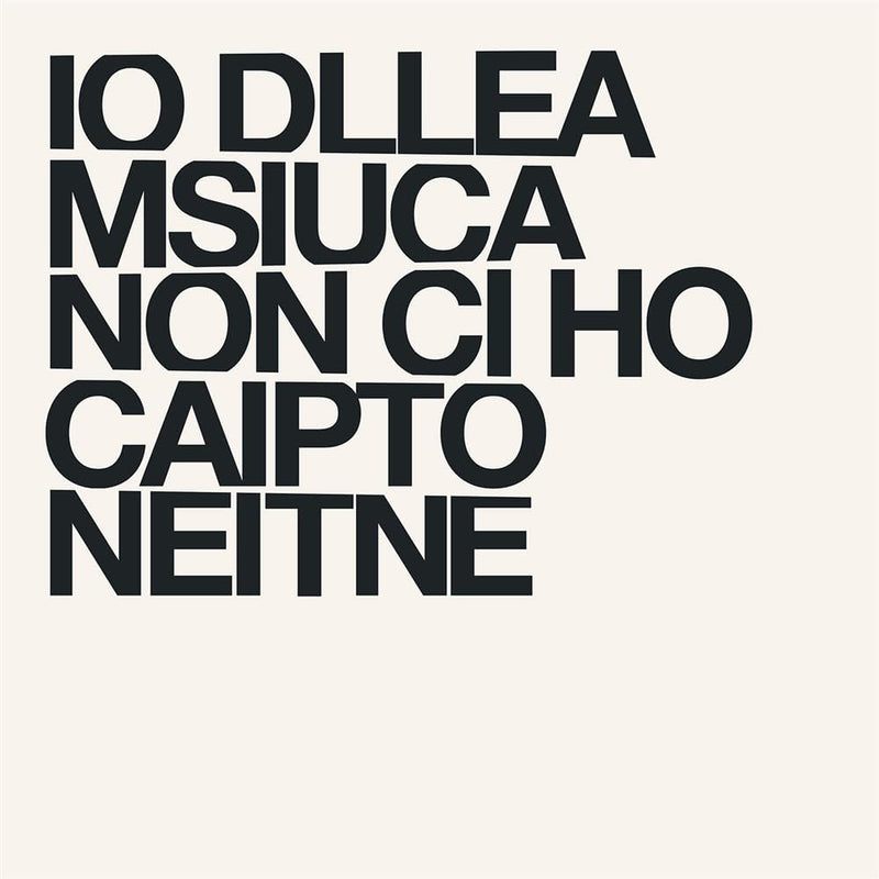 Vinile Giulia Mei - Io Della Musica Non Ci Ho Capito Niente