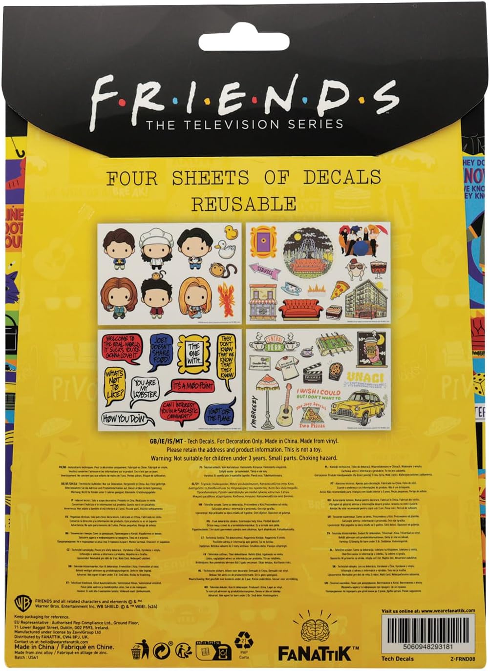 Friends Tech Decals