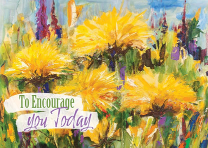 WARNER PRESS EVERYDAY COLORFUL IMPRESSIONS - ENCOURAGEMENT - NIV Scripture - G3684