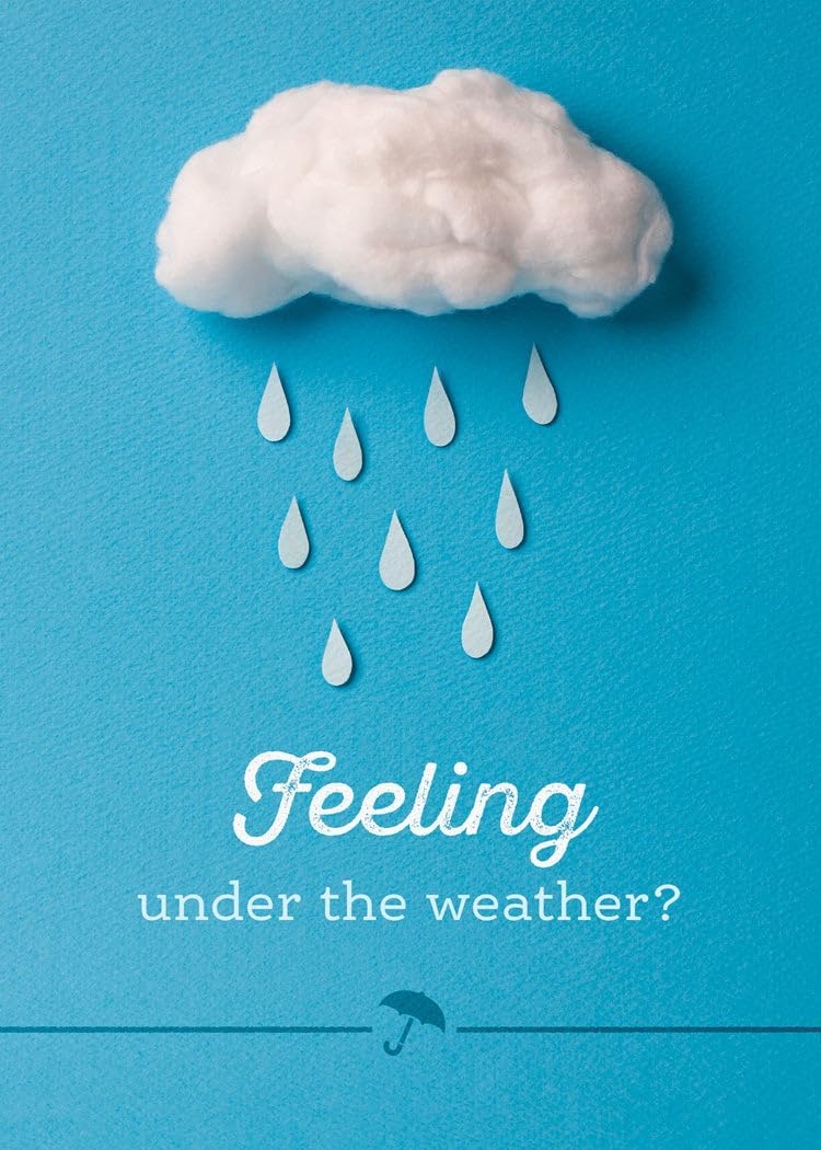 WARNER PRESS EVERYDAY SUNSHINE FOR CLOUDY DAYS - GET WELL - NIV Scripture - G3704