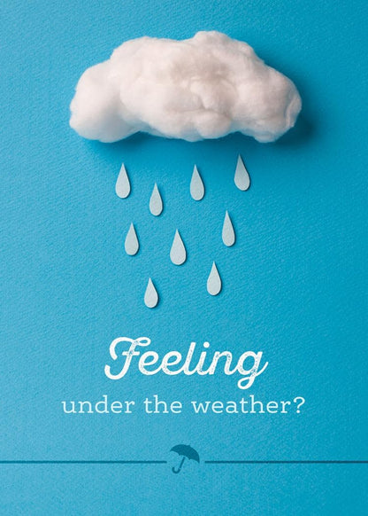 WARNER PRESS EVERYDAY SUNSHINE FOR CLOUDY DAYS - GET WELL - NIV Scripture - G3704