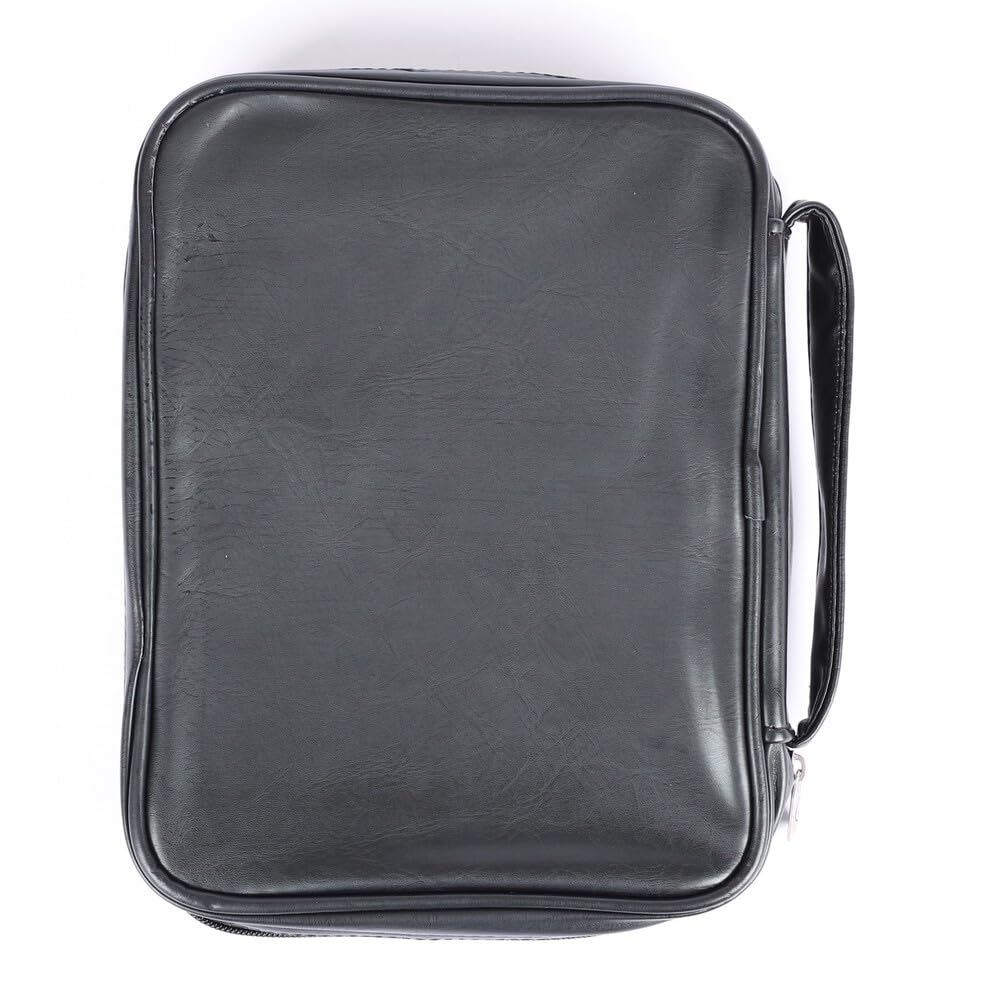Bible Cover Lambskin Black Large