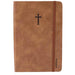 Swanson Christian Products Brown Wineskin Journal | Faux Leather Notebook | A5 Softcover Notebook | 196 College Ruled Pages | Daily Journal for Writing Work Notebook Note-Taking