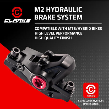 Clarks M2 Hydraulic Disc Brake Set