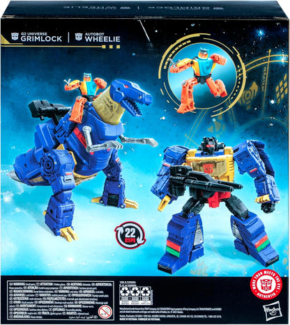 Transformers Age of The Primes Leader Class G2 Universe Grimlock, 7.5-inch Converting Action Figure, for Boys and Girls Ages 8+