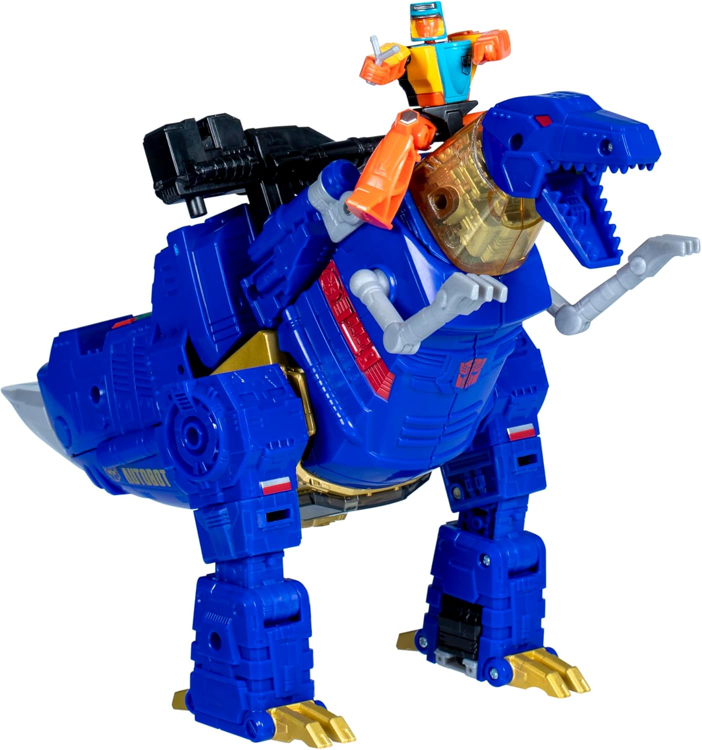 Transformers Age of The Primes Leader Class G2 Universe Grimlock, 7.5-inch Converting Action Figure, for Boys and Girls Ages 8+