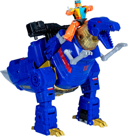 Transformers Age of The Primes Leader Class G2 Universe Grimlock, 7.5-inch Converting Action Figure, for Boys and Girls Ages 8+