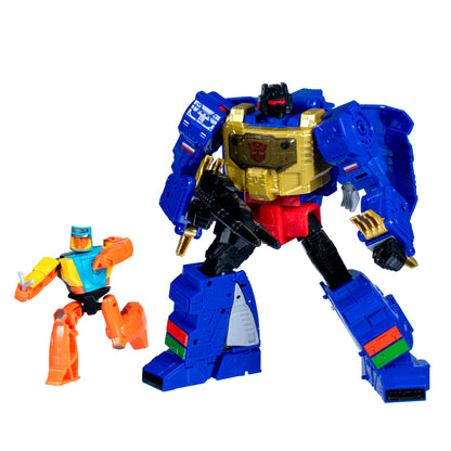 Transformers Age of The Primes Leader Class G2 Universe Grimlock, 7.5-inch Converting Action Figure, for Boys and Girls Ages 8+