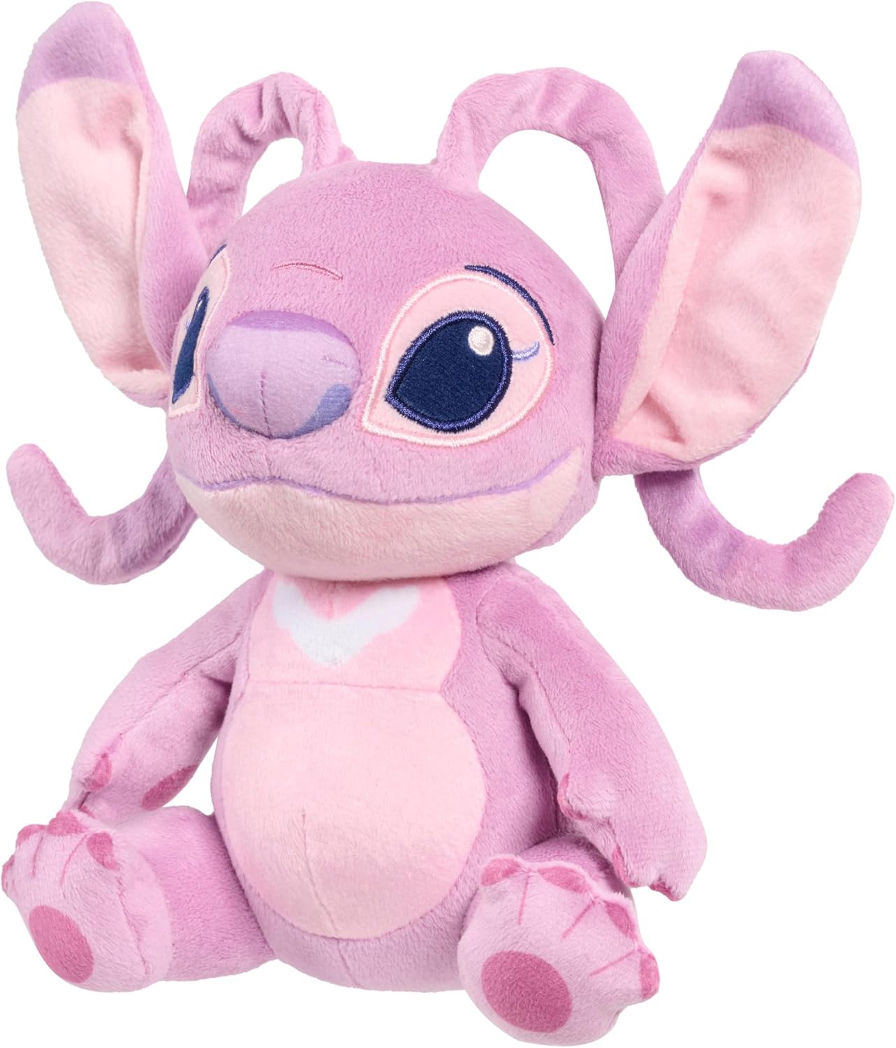Just Play Disney Stitch Sound and Scent Small Plush - Angel, Kids Toys for Ages 2 Up