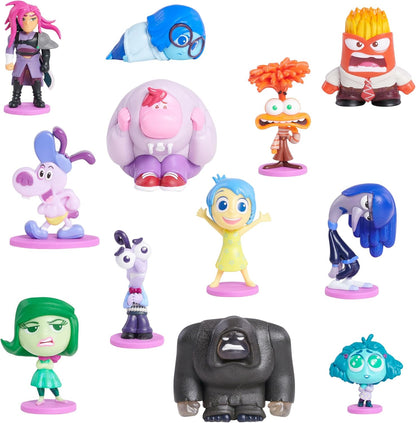 Just Play Minifiguras coleccionables Inside out 2 de Disney y Pixar, de 2,5 cm a 6,4 cm de Altura, Juguetes para niños a Partir de 3 años