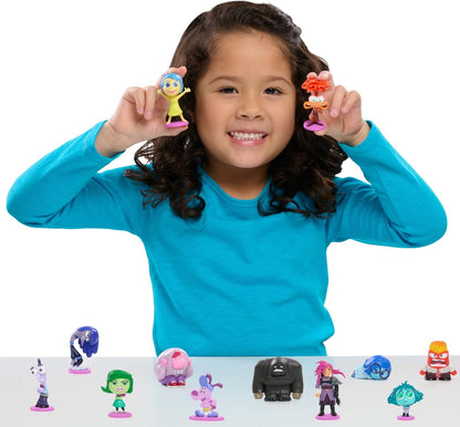 Just Play Minifiguras coleccionables Inside out 2 de Disney y Pixar, de 2,5 cm a 6,4 cm de Altura, Juguetes para niños a Partir de 3 años