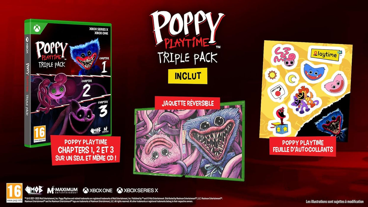 Poppy Playtime Triple Pack (Xbox Series X/Xbox One