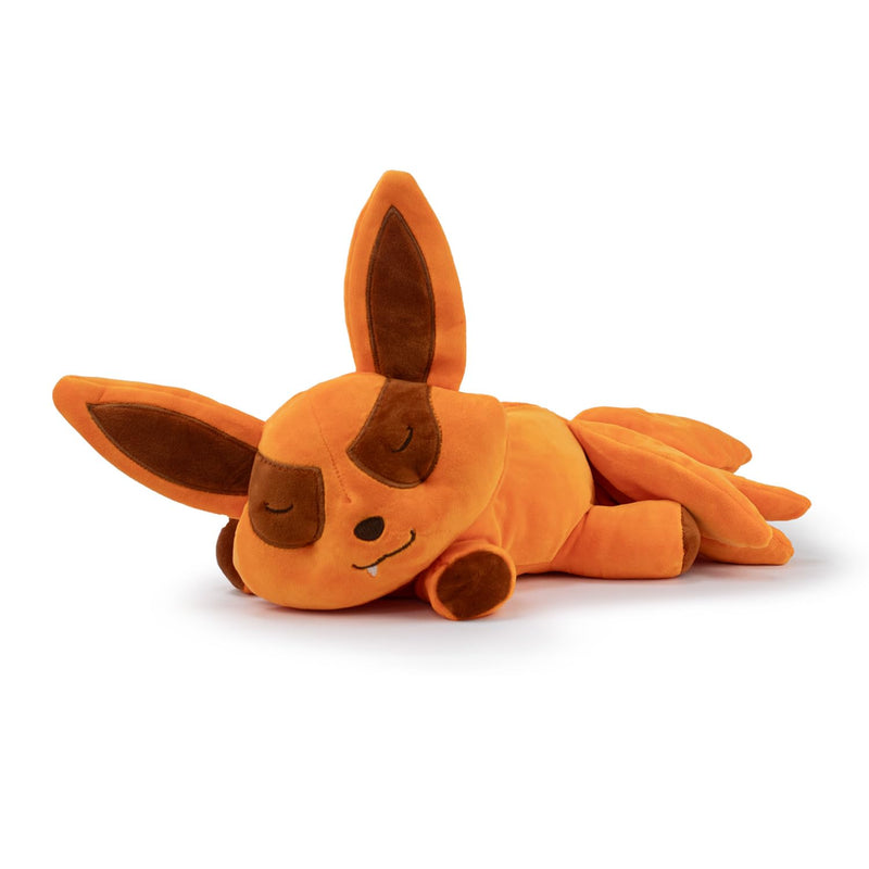 Soft Toys of Naruto Characters - 25cm, 9'84" - Naruto, Kakashi, Sasuke, Kurama, Six Paths - Super Soft Quality (Kurama Sleeping