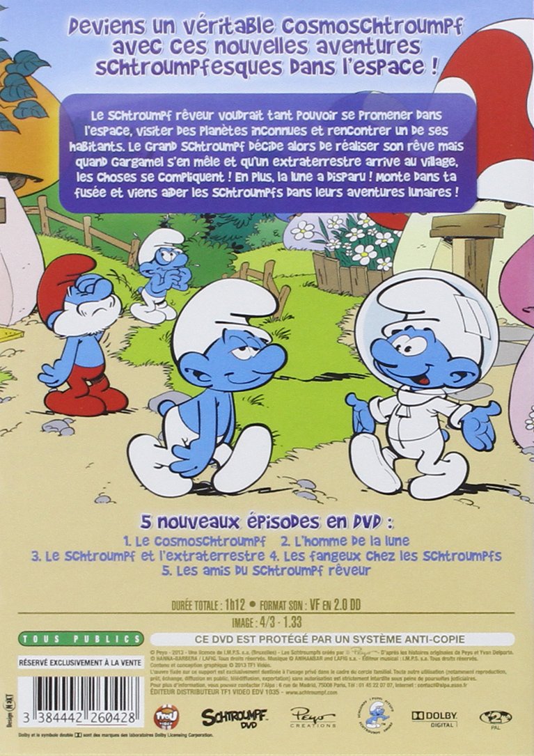 Les schtroumpfs : le cosmoschtroumpf