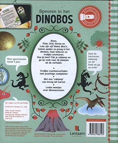 Speuren in het dinobos: een uitdagend zoek- en (voor)leesboek